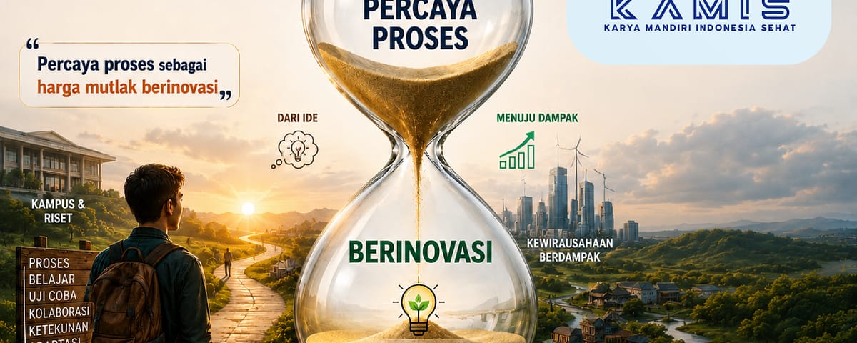 "Jam Pasir" dalam Berinovasi (14 Juli 2026) – KORAN SERU! YA | Percaya Proses sebagai Harga Mutlak