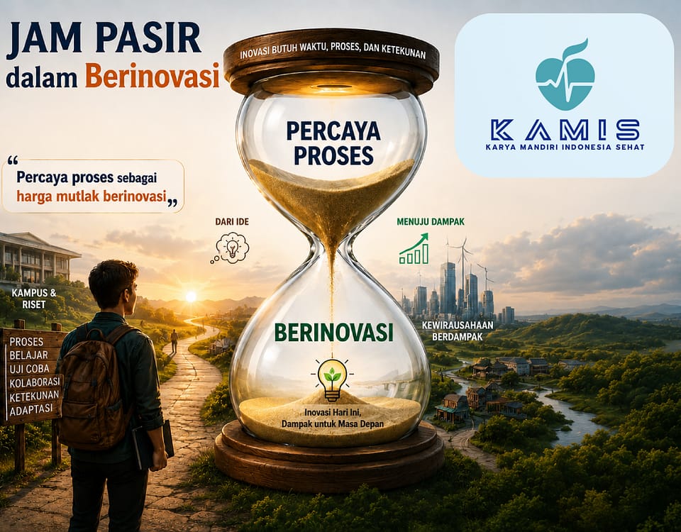 "Jam Pasir" dalam Berinovasi (14 Juli 2026) – KORAN SERU! YA | Percaya Proses sebagai Harga Mutlak